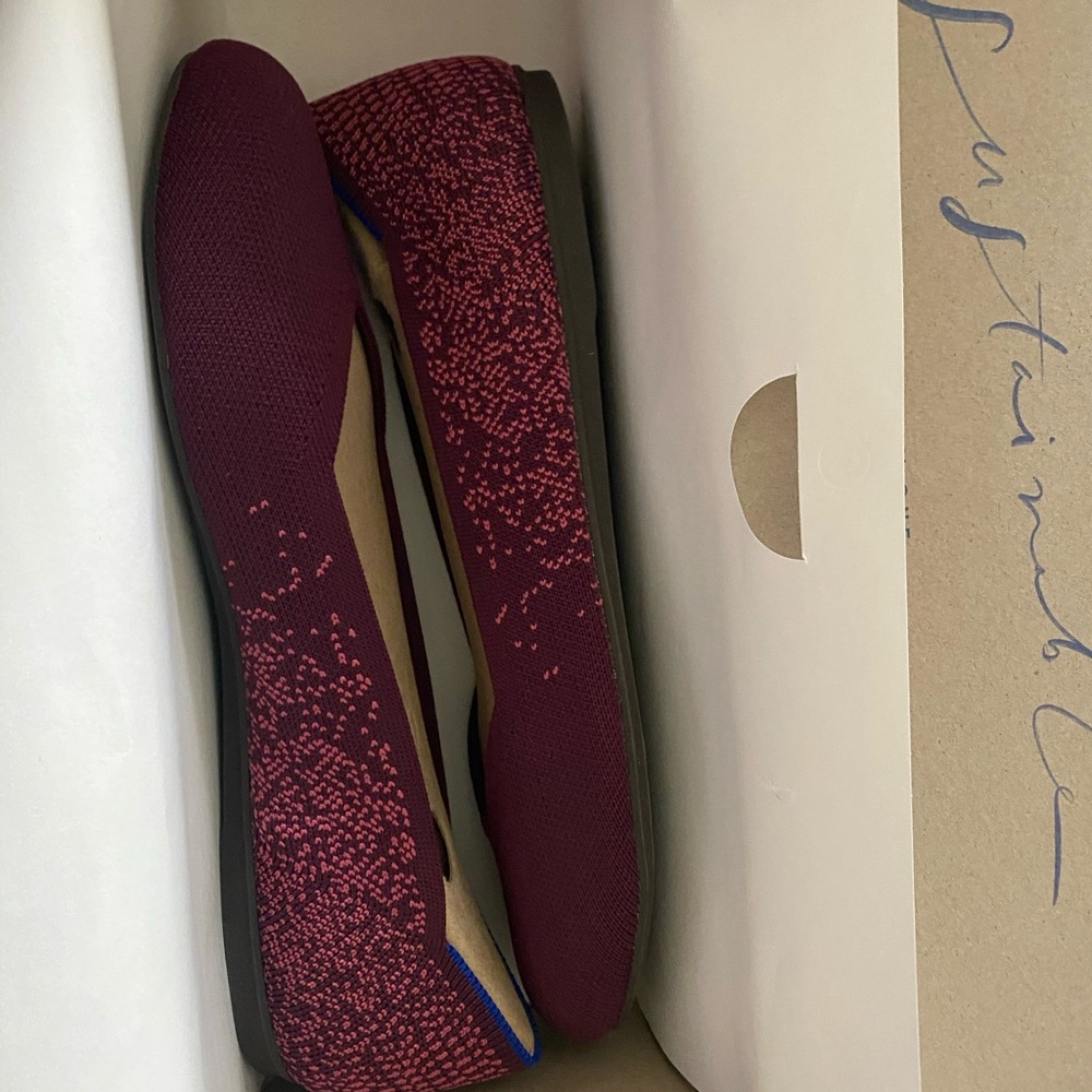 Rothys Fig Python brand new
